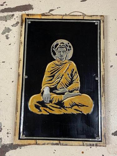 Tableau Boudha en meditation